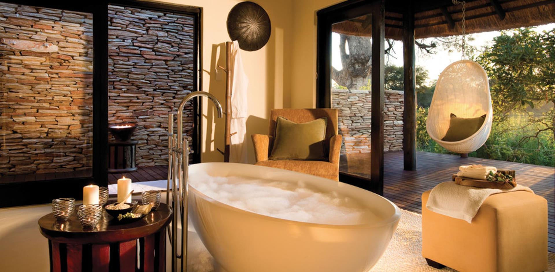 Bathroom, Lion Sands River Lodge, South Africa, A&K