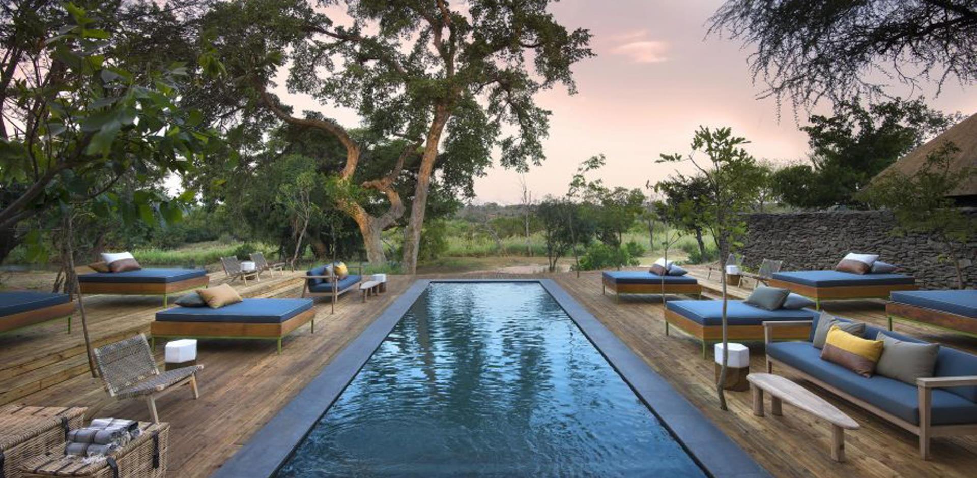 Pool, Lion Sands River Lodge, South Africa, A&K