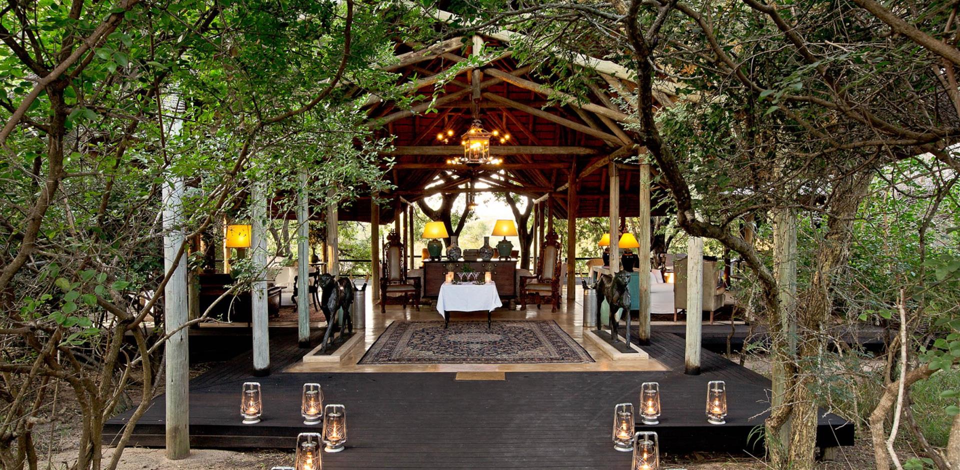 Entrance, The Lodge at Royal Malewane, South Africa, A&K