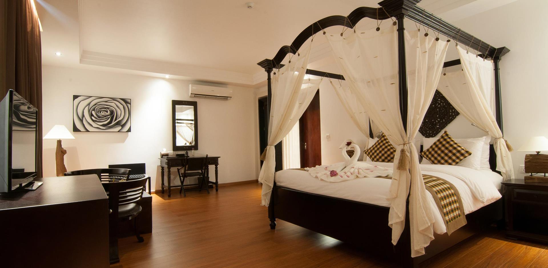 Bedroom, La Rose Suites, Cambodia, A&K