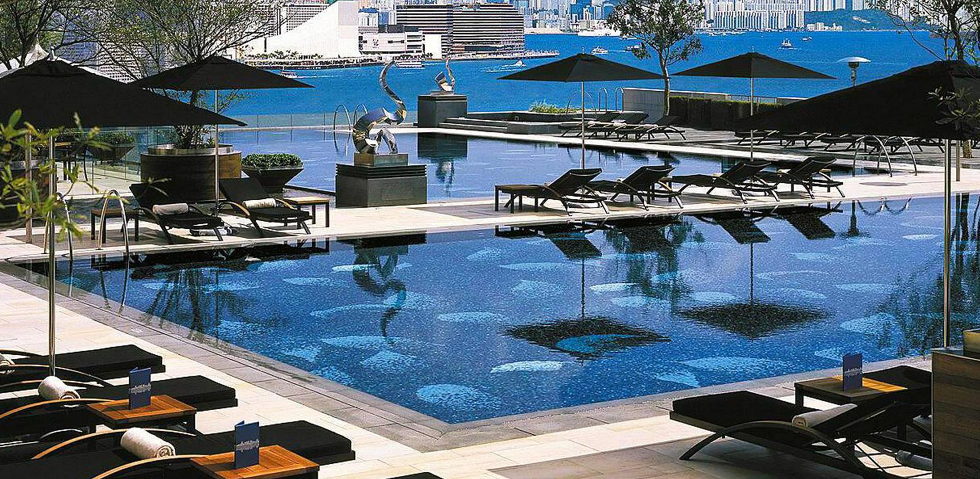 Pool, Four Seasons Hotel Hong Kong, China