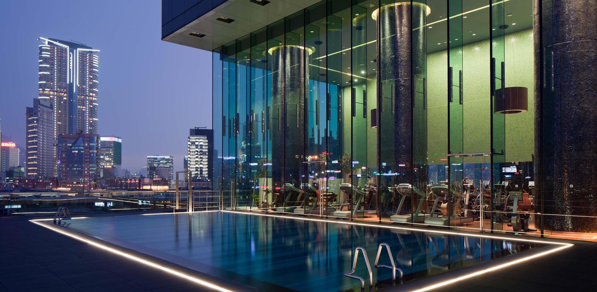 Pool and exterior, Hotel ICON, China, A&K