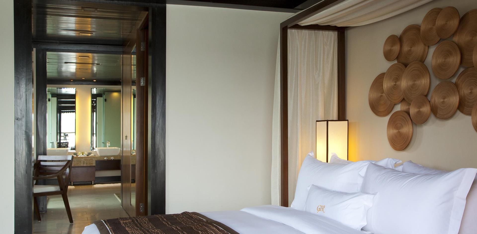 Bedroom, Gaya Island Resort, Malaysia