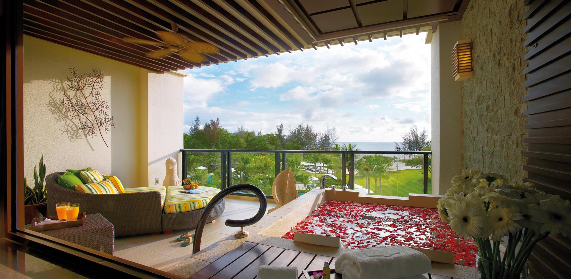 Balcony, Shangri-La's Rasa Ria Resort, Malaysia
