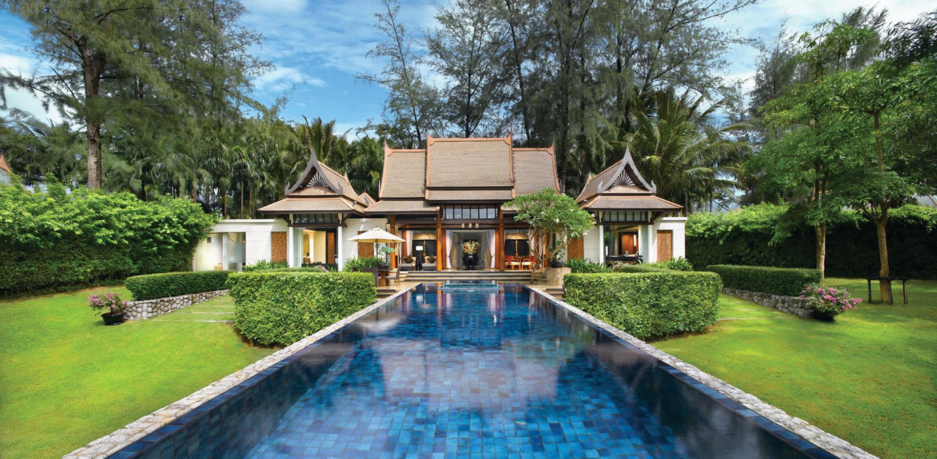 Pool and exterior, DoublePool Villas by Banyan Tree Phuket, Thailand