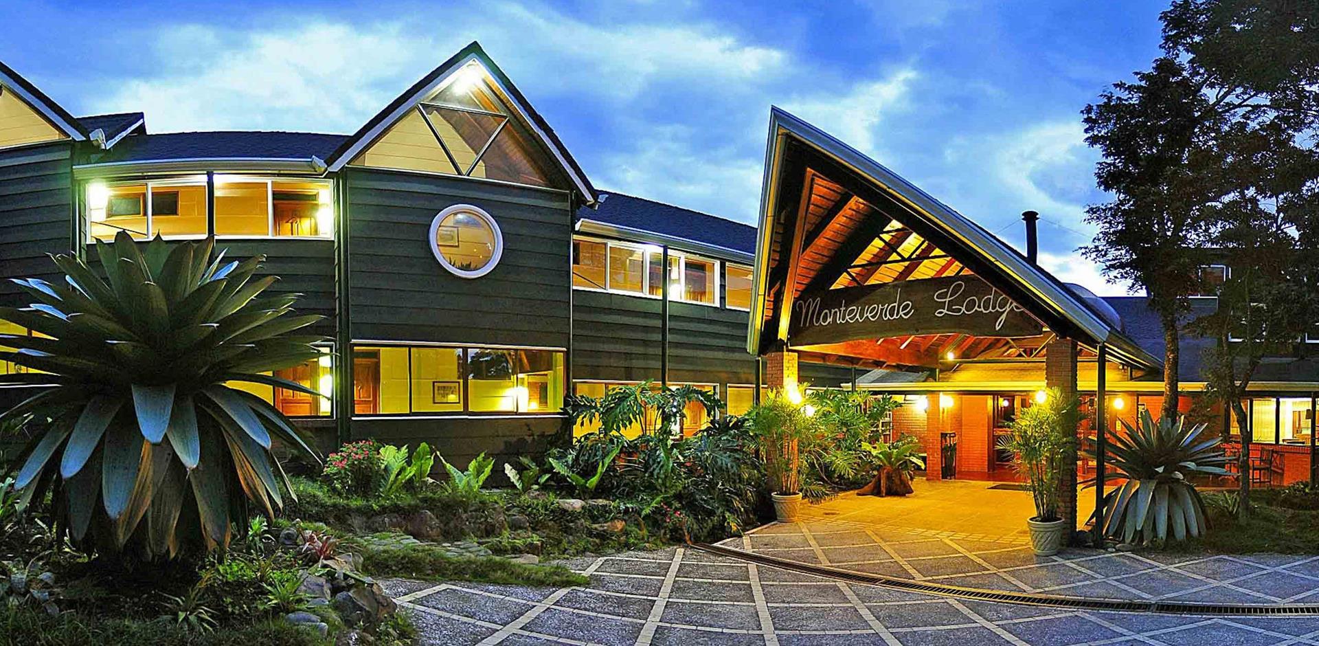 Main building, Monteverde Lodge & Gardens, Costa Rica