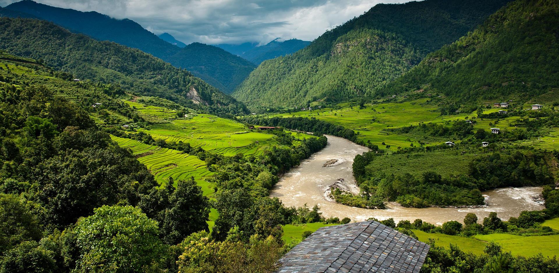 Viewpoint, COMO Uma, Punakha, Bhutan