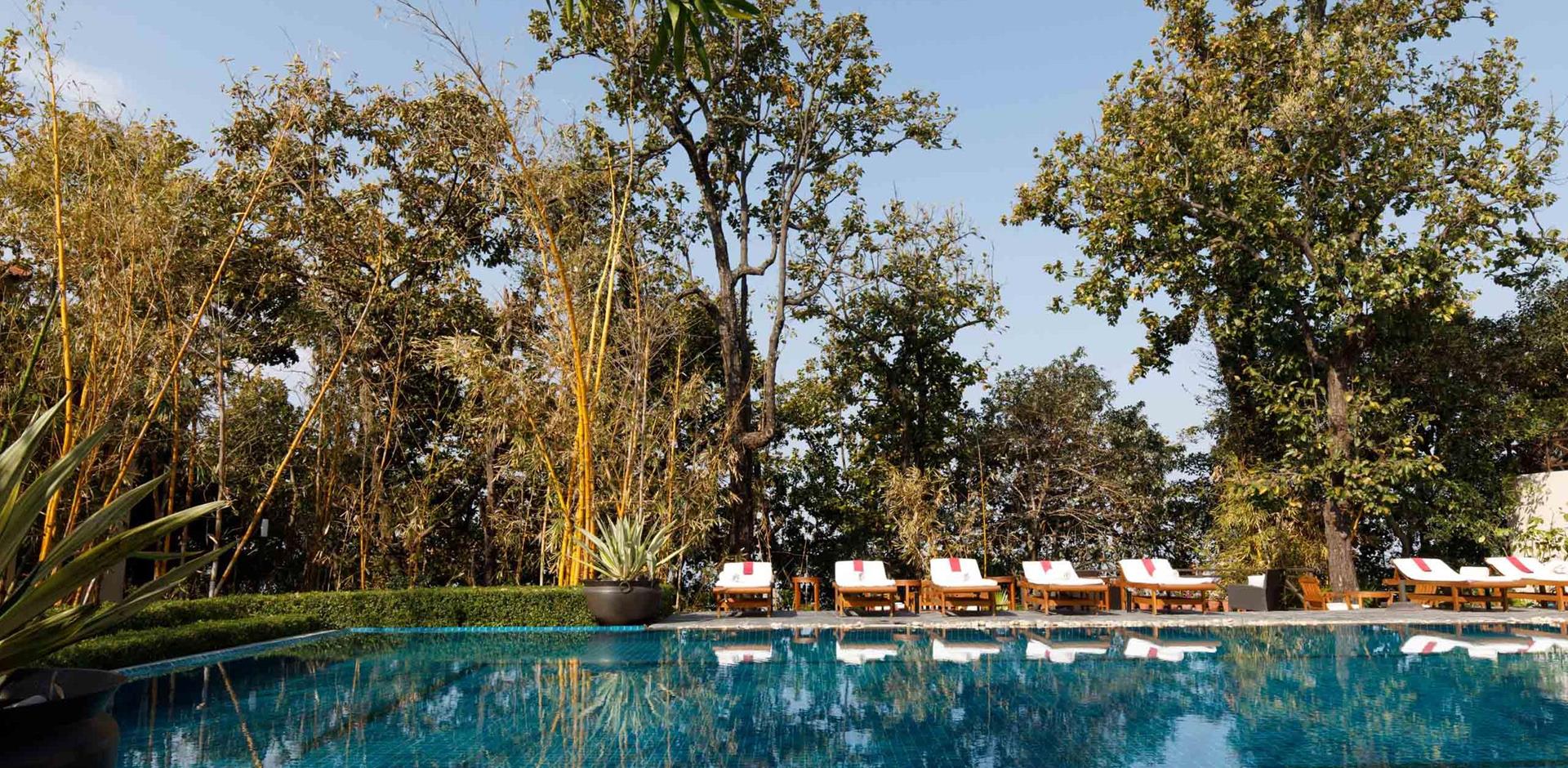 Pool, Ananda Resort & Spa, Dehradun, India