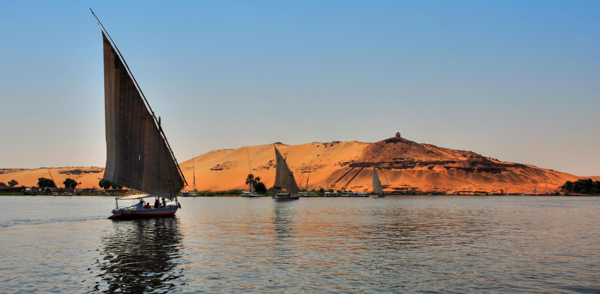 Explore the Nile by felucca