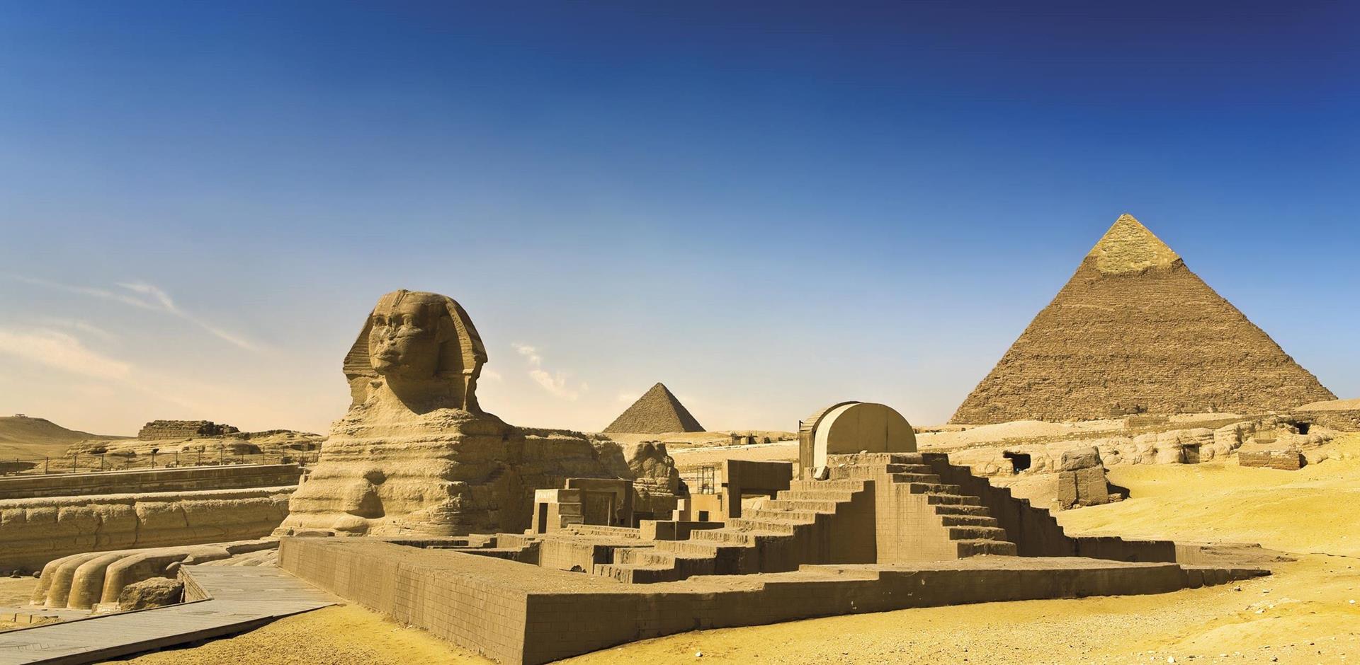 Great pyramids, Egypt