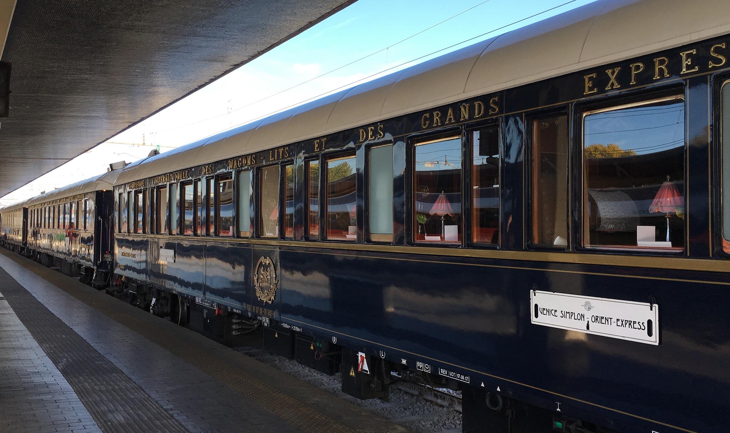 I followed in the footsteps of Agatha Christie on the Orient Express from  Paris to Istanbul
