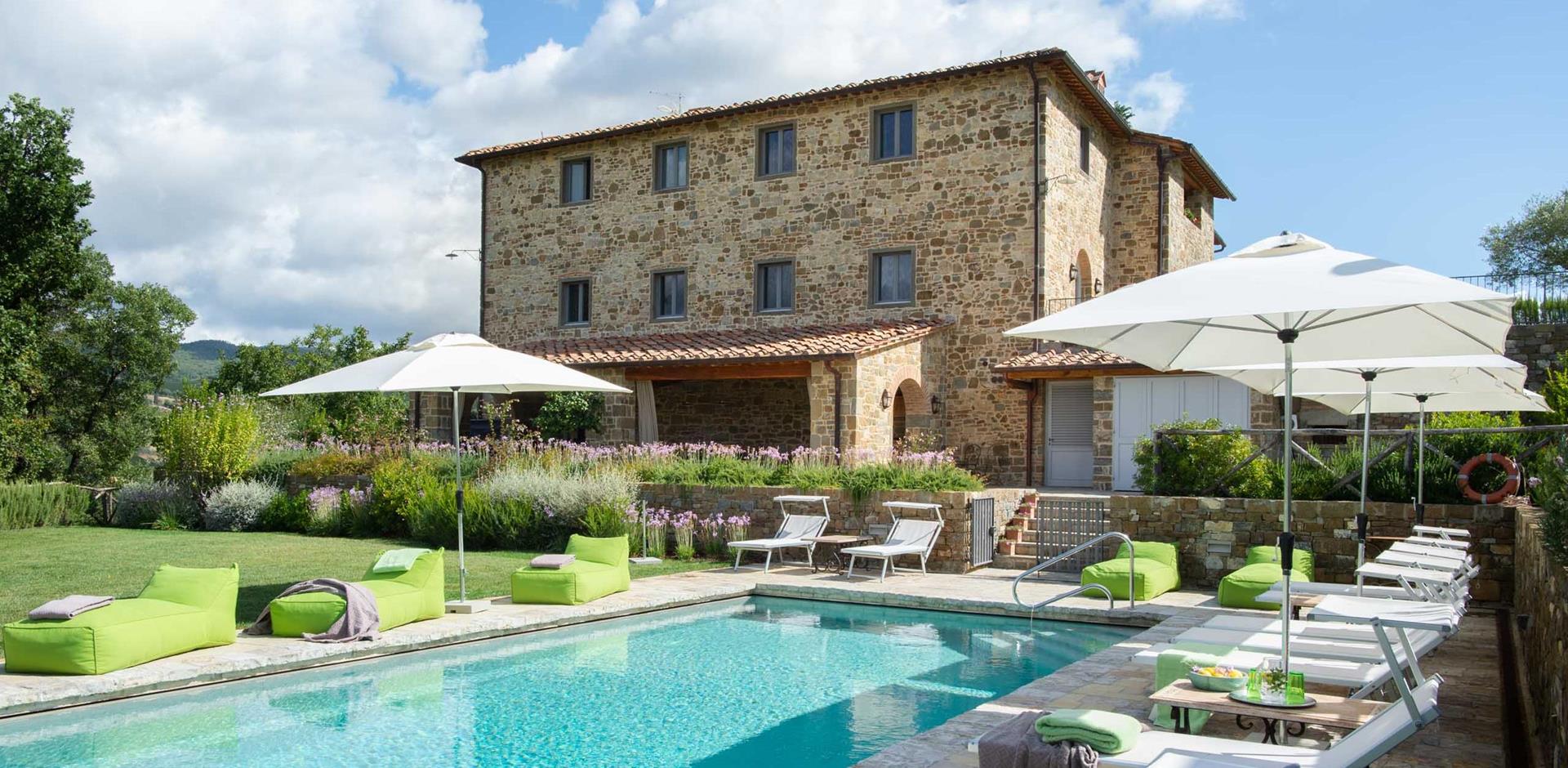 Pool, Villa Pianvecchio, Tuscany