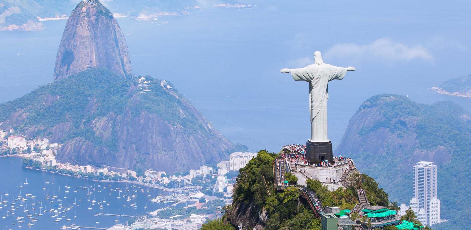 Christ Redeemer and Corcovado Mountain, Rio de Janeiro