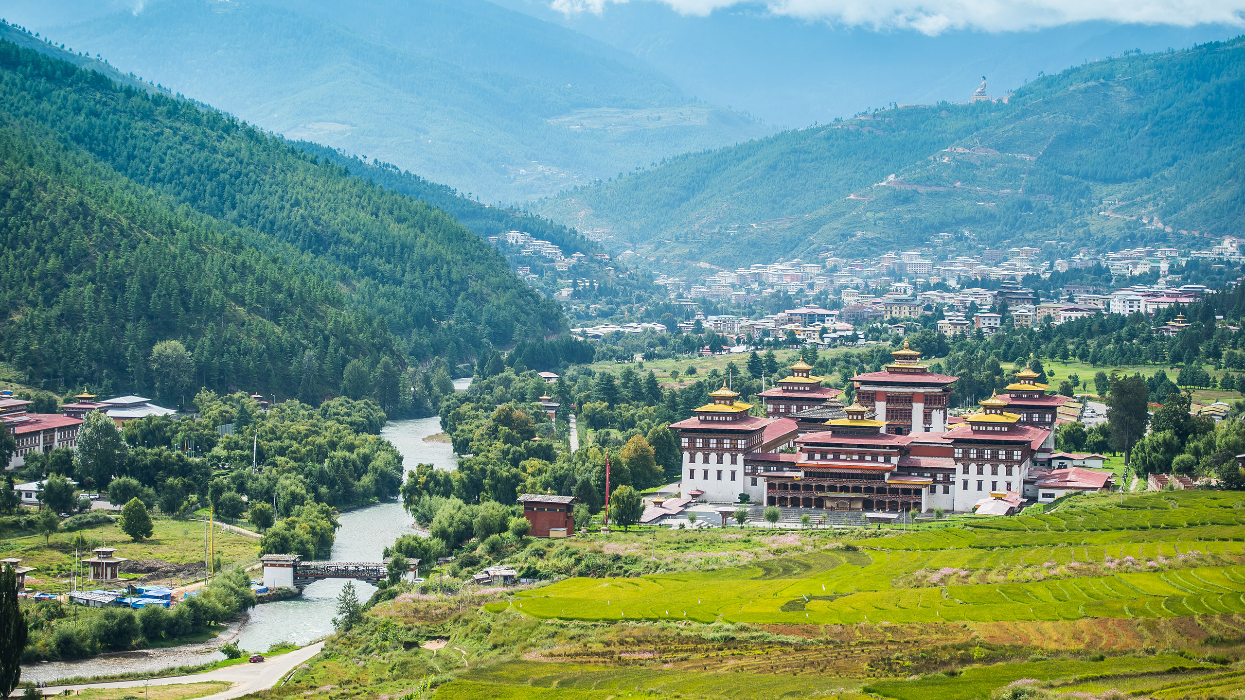 Thimphu Holidays Tours 2024 2025 Abercrombie Kent   Thimphu0011bhutantrashi Chhoe Dzong Thimphu Bhutanshutterstock201917491 