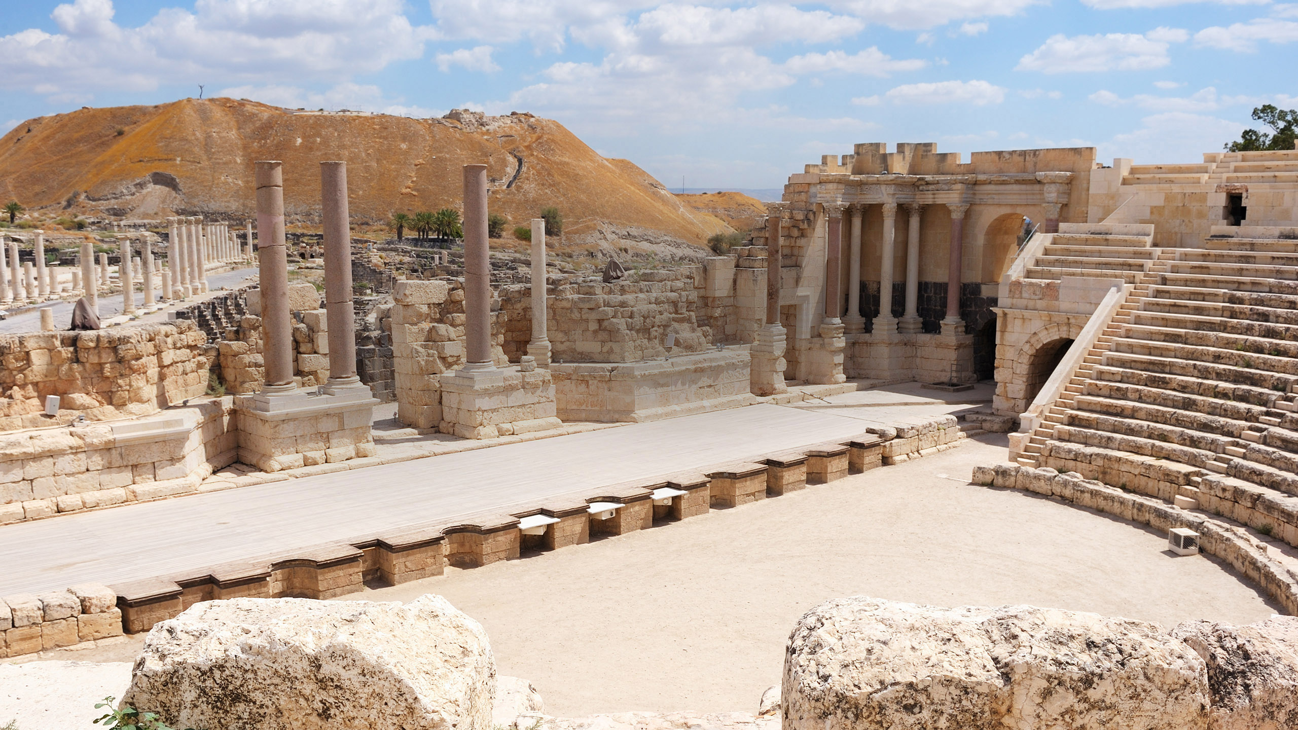 Luxury Holidays Israel 2024 2025 Escorted Tours Travel   New   Isreal 0001 Israel  Ruins Of The Ancient Roman City Bet Shean 